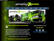Tablet Screenshot of gameplayexpress.com